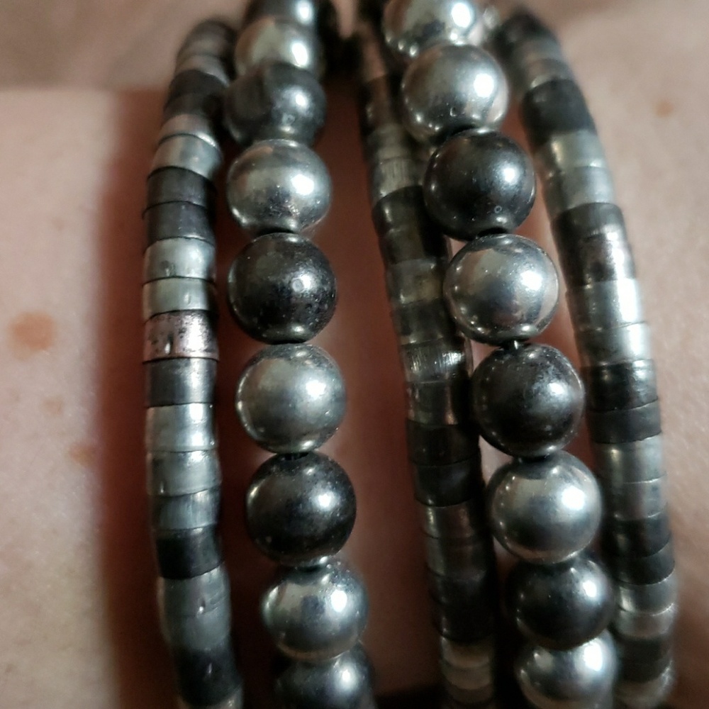 Silver cuff braclet - Picture 3 of 3